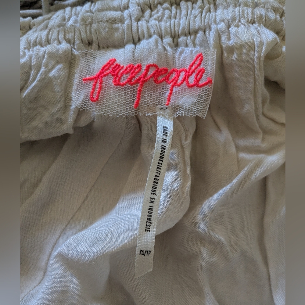 Free People Handsewn Sequence, Breezy Backless Dress, Organic Cotton Underlay - Picture 6 of 9